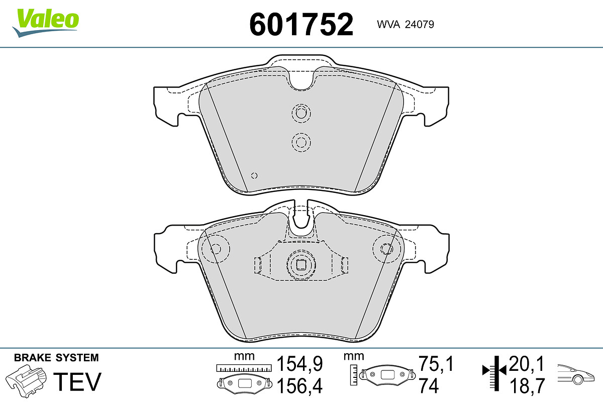 BRAKE PADS JAGUAR XF XJ XK FR